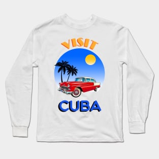 Visit Cuba Long Sleeve T-Shirt